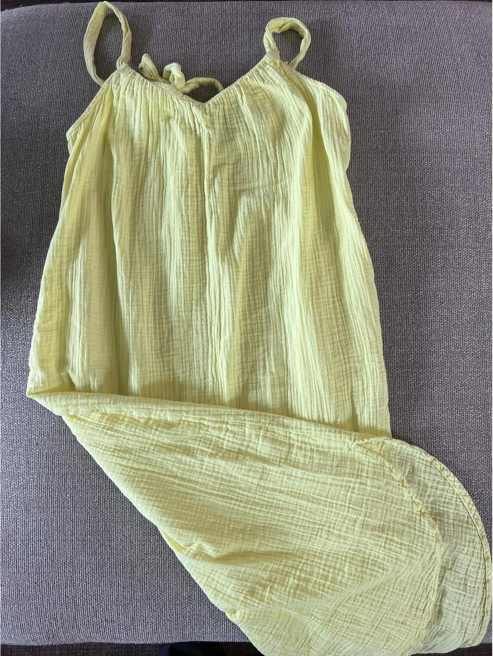 Old Navy Yellow Gauze Dress